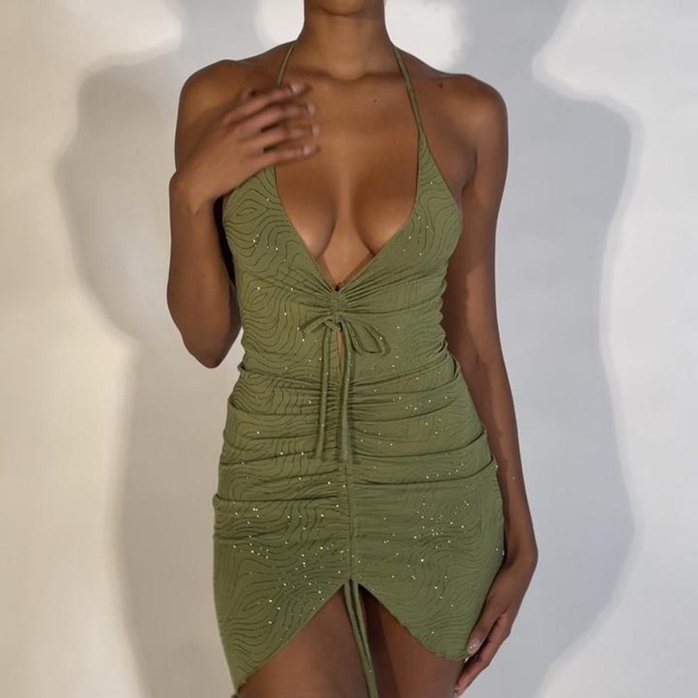 💖 Kiki the brand Sparkle Spice Dress Hot Pink Mini Dress